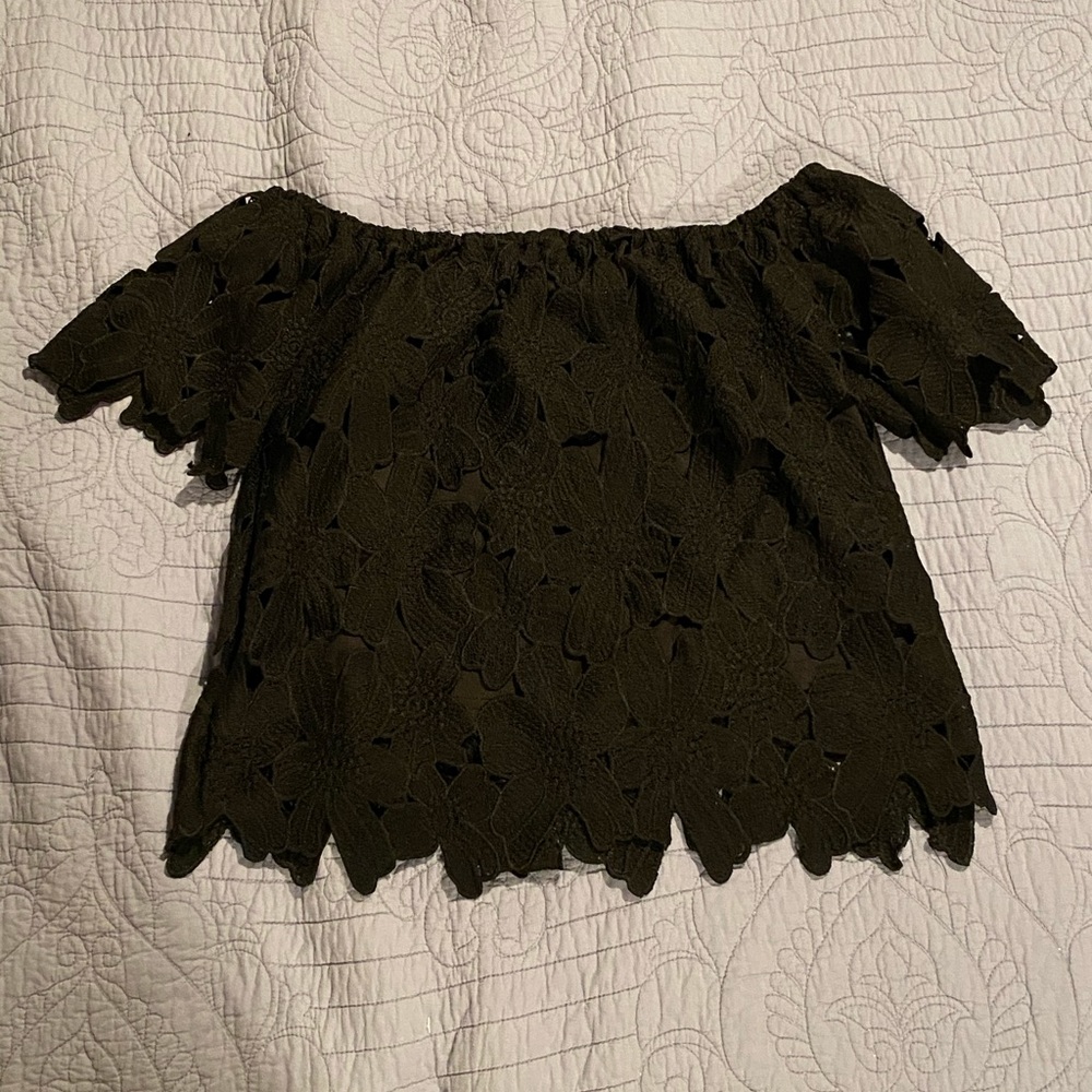 Off the shoulder shirt